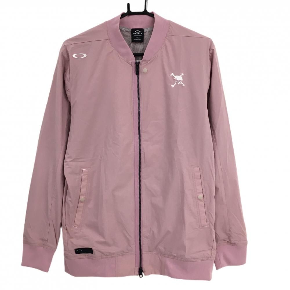 オークリー ナイロンジャケット スモーキーピンク メッシュ裏地 撥水 ストレッチ 防風 メンズ L ゴルフウェア 2025年モデル Oakley