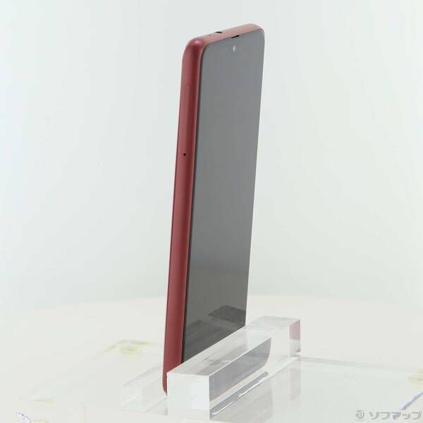 〔 品〕 Galaxy A 22 5 G 64 GB レッド SC-56 B docomo SIMフリー 269
