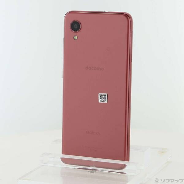 中古品〕 Galaxy A22 5G 64GB レッド SC-56B docomo SIMフリー【269