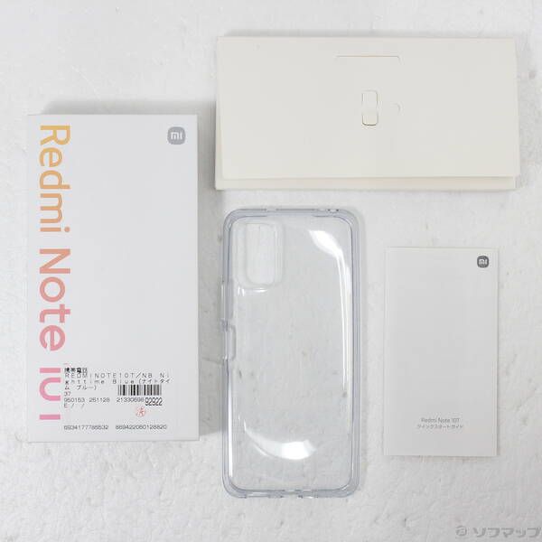 〔 品〕 Redmi Note 10 T 64 GB ナイトタイムブルー SIMフリー 251 スマートフォン本体 スマートフォン 携帯電話 スマホ タブレット パソコン