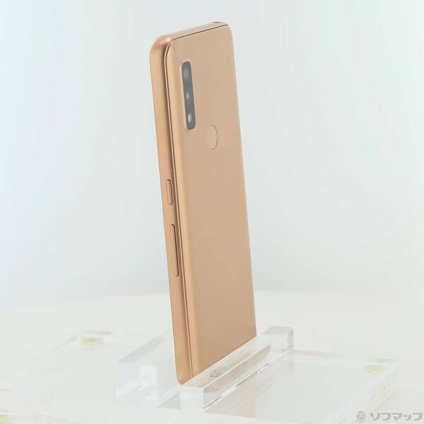 中古品〕 arrows We 64GB ローズゴールド FCG01 au SIMフリー【269