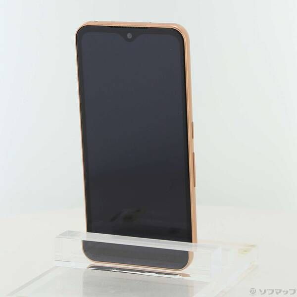 中古品〕 arrows We 64GB ローズゴールド FCG01 au SIMフリー【269