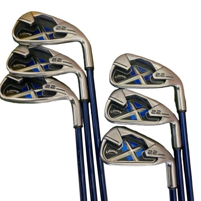 中古】 キャロウェイ X・22 6S アイアンセット IR X SERIES 60i(2008