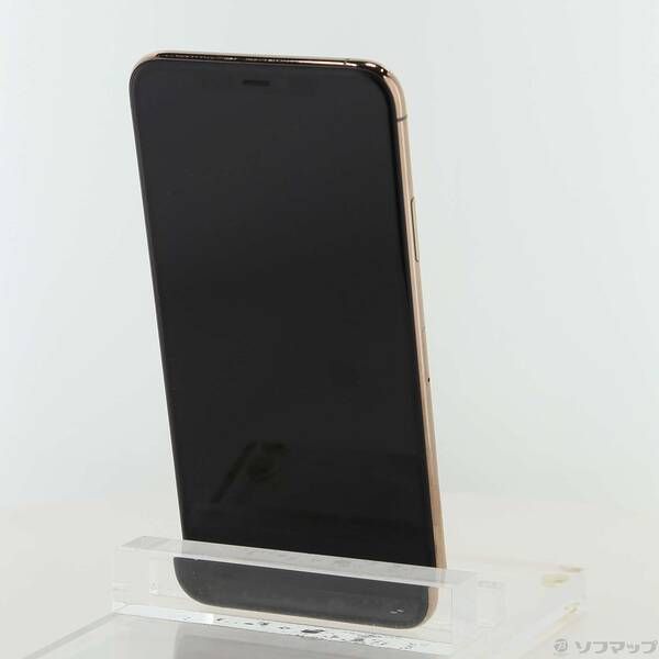 中古品〕 iPhone11 Pro Max 256GB ゴールド MWHL2J／A SIMフリー【349