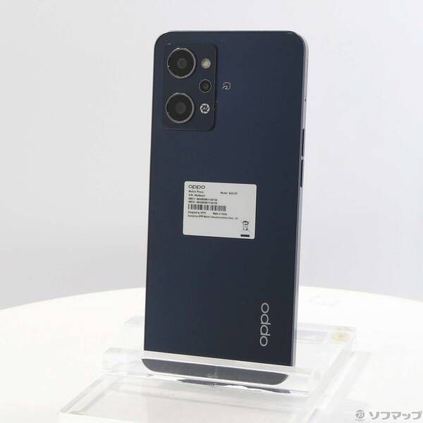 〔 品〕 OPPO Reno 7 A 128 GB スターリーブラック 201 OP Y!mobile SIMフリー 349