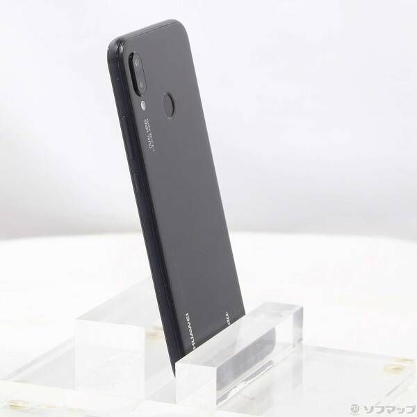 中古品〕 HUAWEI P20 lite 64GB ミッドナイトブラック HWV32 auロック