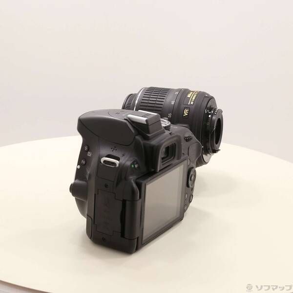 〔 品〕 NIKON D 5200 18-55 VR レンズキット ブラック 349