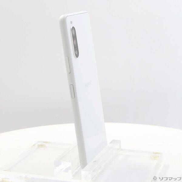 SONY Xperia 10 II XQ-AU42 SIMフリー ホワイト 中古品〕 Xperia 10 II 64GB ホワイト XQ-AU42 SIMフリー【276