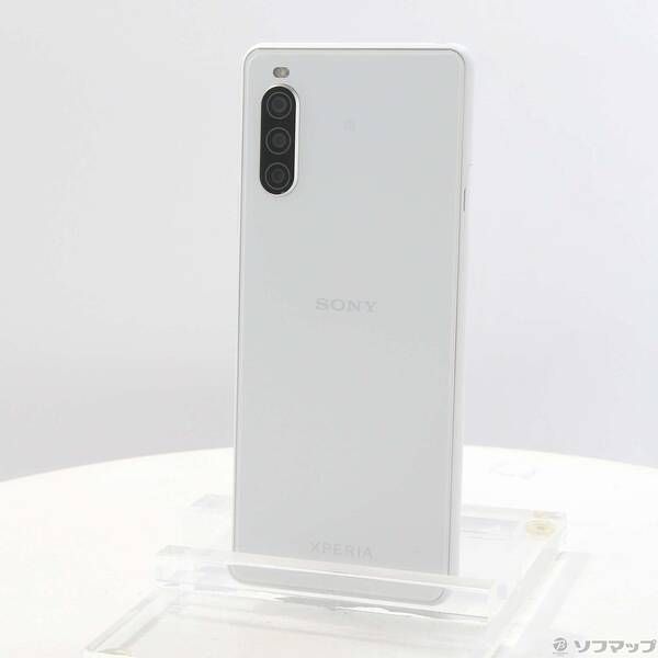 中古品〕 Xperia 10 II 64GB ホワイト XQ-AU42 SIMフリー【276