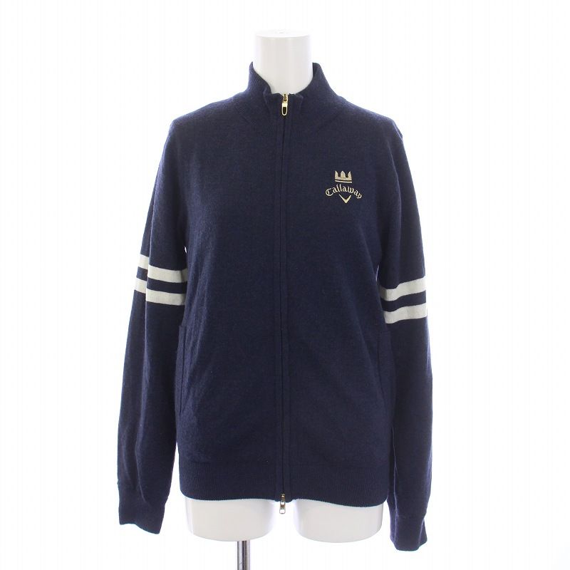 キャロウェイ CALLAWAY ニットジャケット ジップアップ ハイネック