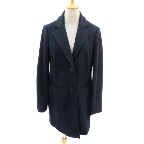 爽介の　Brooks Brothers ネイビー チェスターコート 中古・古着通販】BROOKS BROTHERS (ブルックスブラザーズ) チェスター