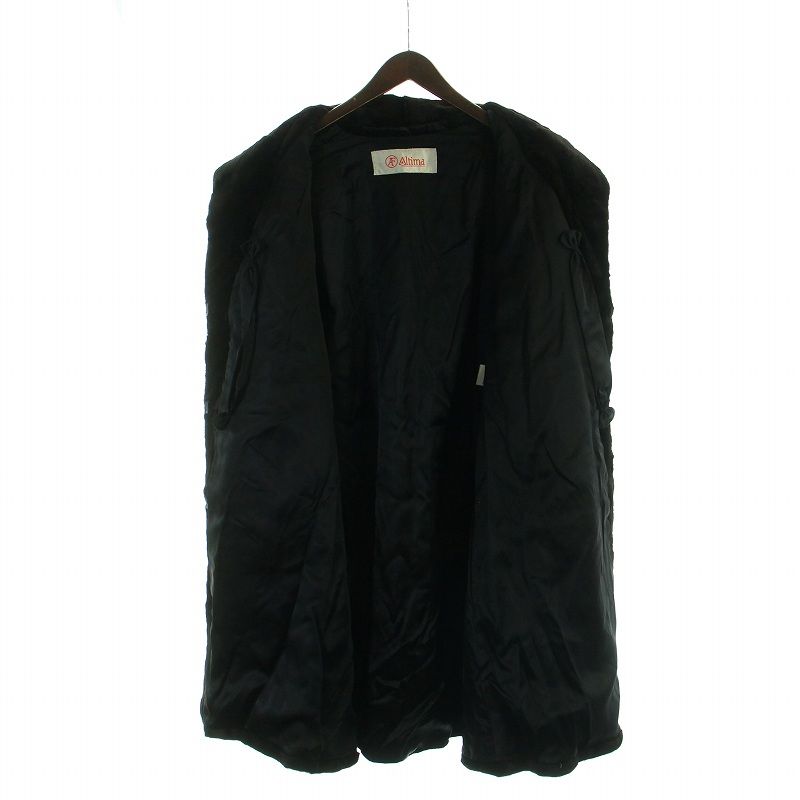 Altima 毛皮コート シェアードミンクファー ロング 長袖 総裏地 9-11