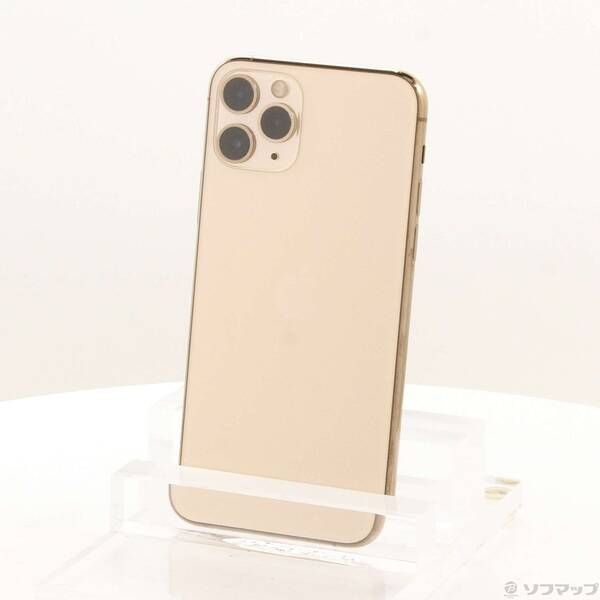 中古品〕 iPhone11 Pro 256GB ゴールド MWC92J／A SIMフリー【258