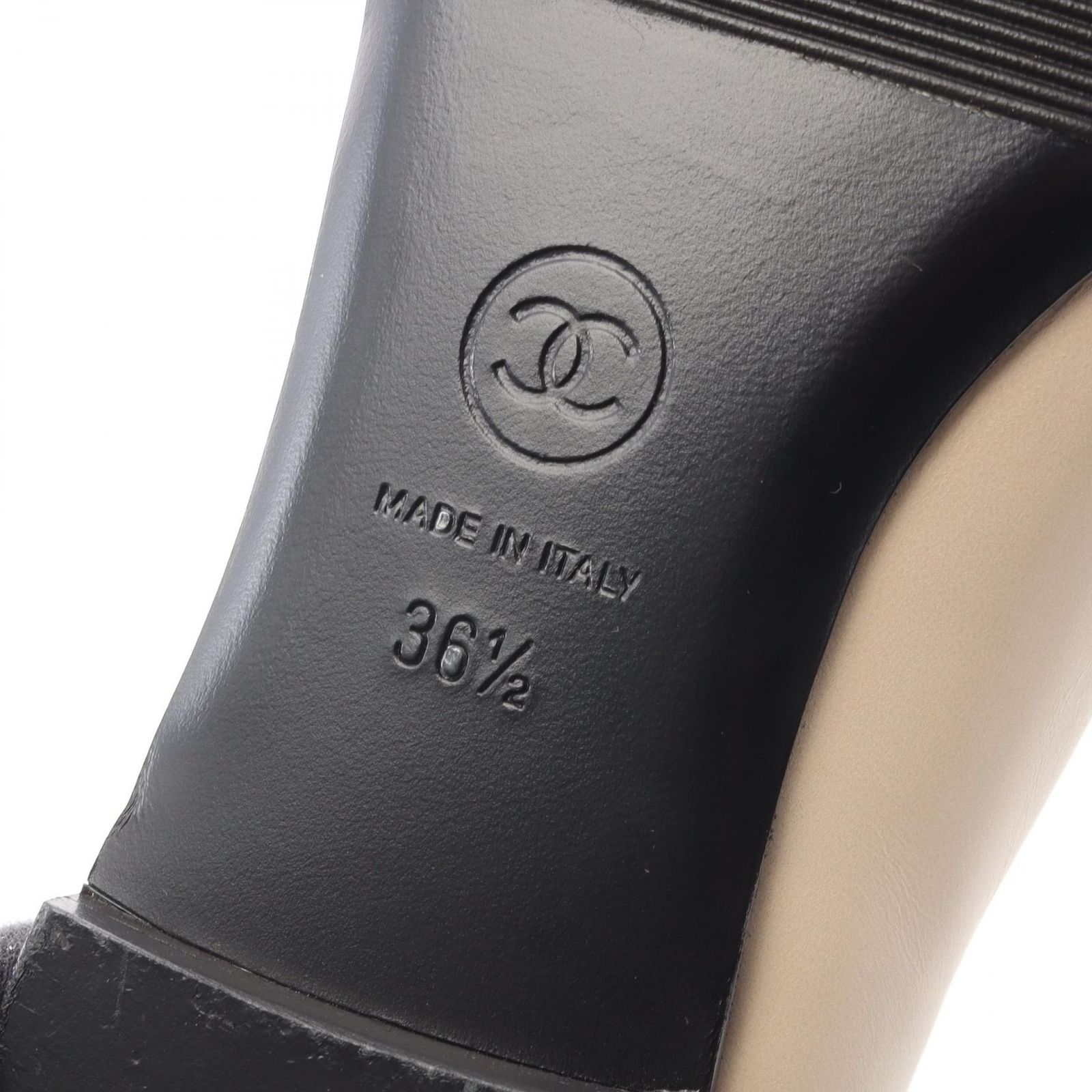 シャネル CHANEL パンプス カメリア ココマーク レザー シューズ