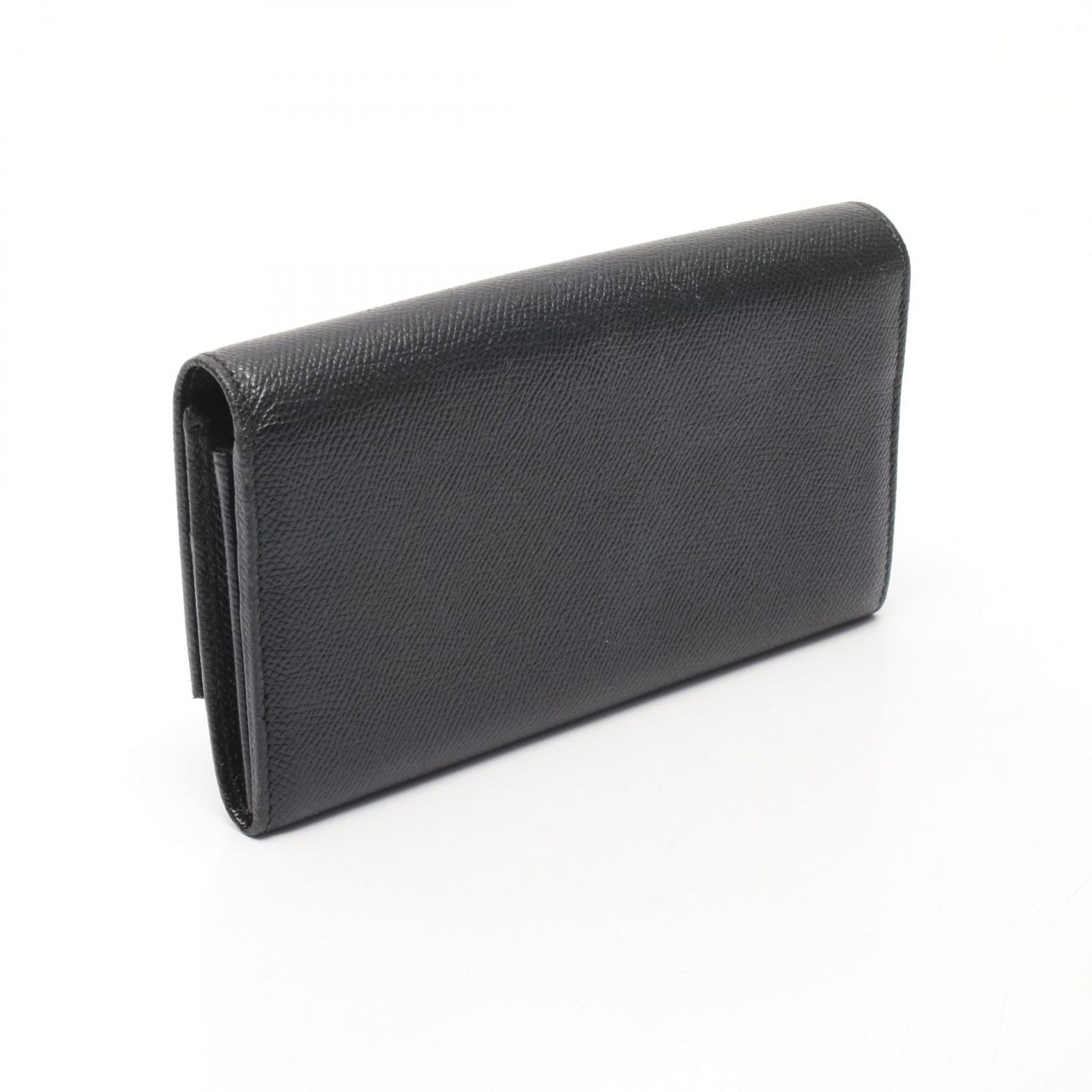 ブルガリ BVLGARI 二つ折り長財布 ブルガリブルガリ ブラック レザー ZIP長財布 ユニセックス B