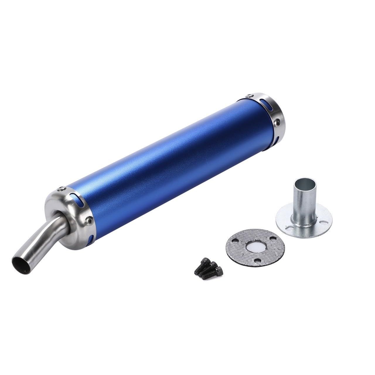 汎用サイレンサー 2st チャンバー用2本セット マフラー サイレンサー 
