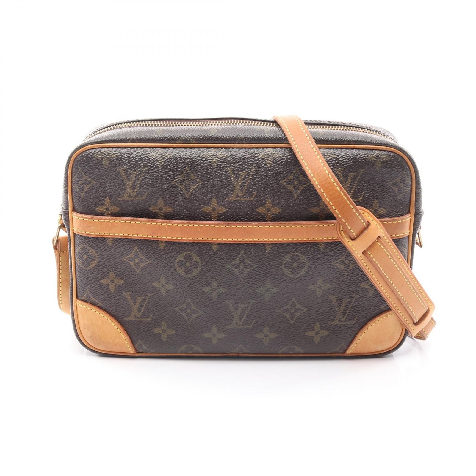 ルイ ヴィトン LOUIS VUITTON ショルダーバッグ トロカデロ27 M 51274 PVCコーティングキャンバス レザー レディース B