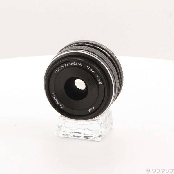 中古品〕 M.ZUIKO DIGITAL 17mm F1.8 ブラック μ4／3【258】 - メルカリ