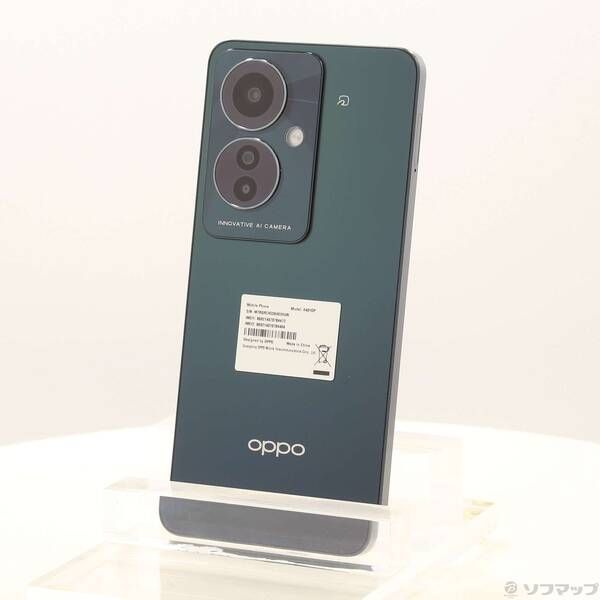 〔 品〕 OPPO Reno 11 A 128 GB ダークグリーン Y!mobile SIMフリー 349