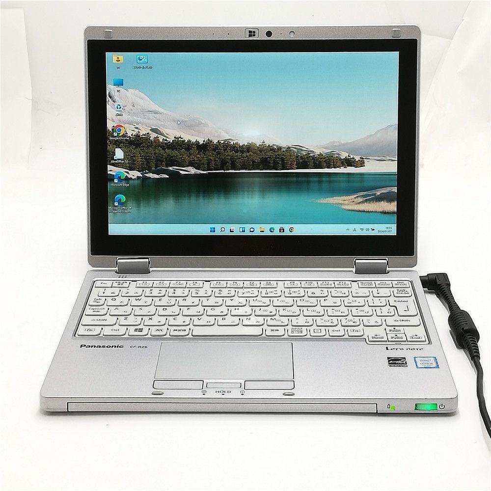 高性能 Wi-Fi有 パナソニック ノートパソコン CF- Core i 5 8 GB 高速SSD タッチパネル 無線LAN Windows 11 Office 即使用可