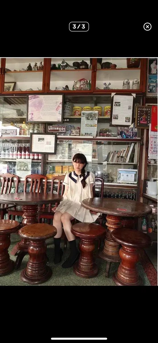 プレックルセーラー麻マリン ONE PIECE