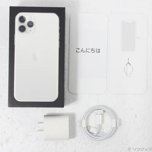 SIMフリー 美品 iPhone 11 Pro 64GB シルバー 電池92% SIMフリー 美品 iPhone 11 Pro 64GB シルバー 電池92% Apple iPhone 11