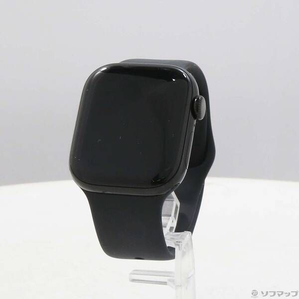 〔 品〕 Apple Watch Series 10 GPS 42 mm ジェットブラックアルミニウムケース ブラックスポーツバンド 344