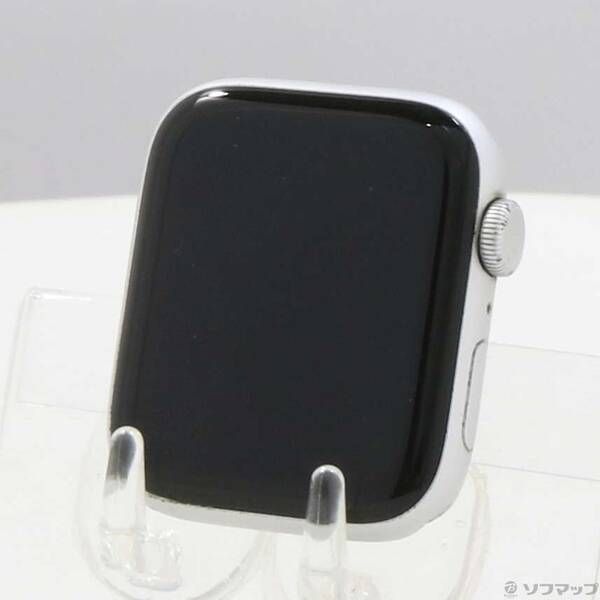 〔 品〕 Apple Watch SE 第2世代 GPS 44 mm シルバーアルミニウムケース バンド無し 344