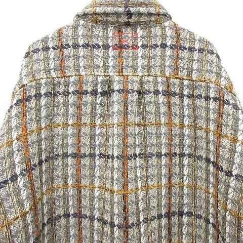 メルヴィンス mlvince 美品 コート ツイード アウター ポケット付き