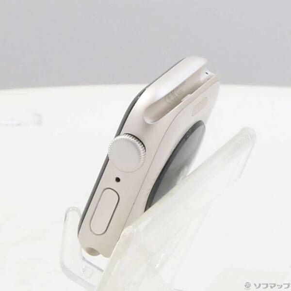 〔 品〕 Apple Watch SE 第2世代 GPS 40 mm スターライトアルミニウムケース バンド無し 344