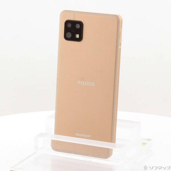 〔 品〕 AQUOS sense 6 64 GB ライトカッパー SH M 19 SIMフリー 349