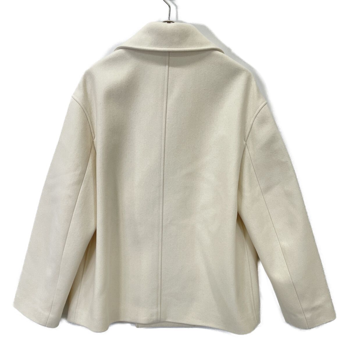 LARDINI ラルディーニ 24AW ｱｲﾎﾞﾘｰ JYOWEN ｳｰﾙﾅｲﾛﾝｿﾌﾄﾒﾙﾄﾝｼｮｰﾄｺｰﾄ 48