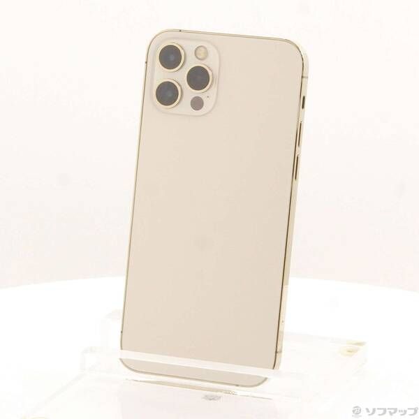 〔 品〕 iPhone 12 Pro 256 GB ゴールド MGMC 3 J A SIMフリー 348