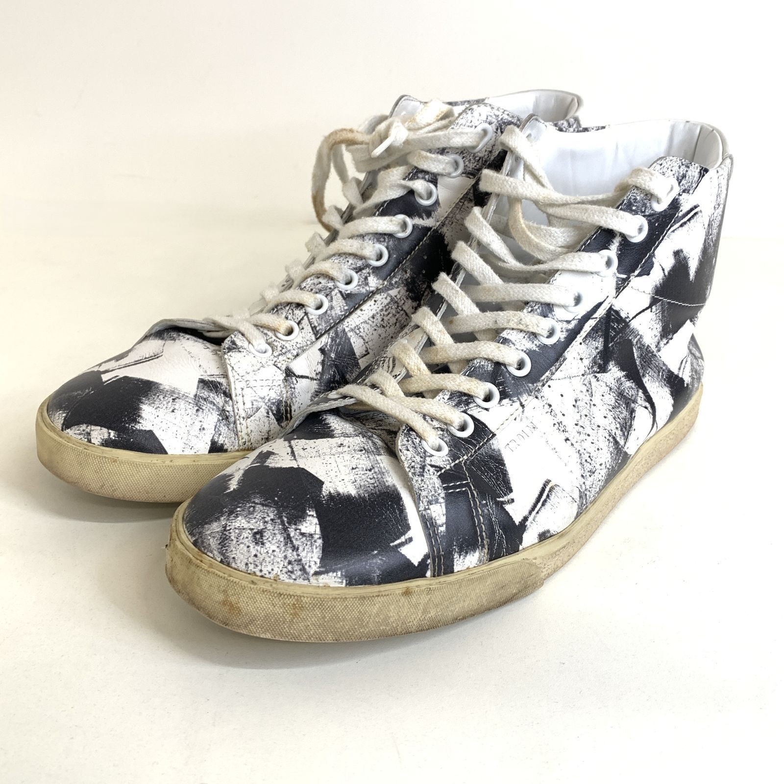 品 CELINE CMNAOE TR 01 M 総柄 ハイカットスニーカー サイズ表記 41 セリーヌ スニーカー GT