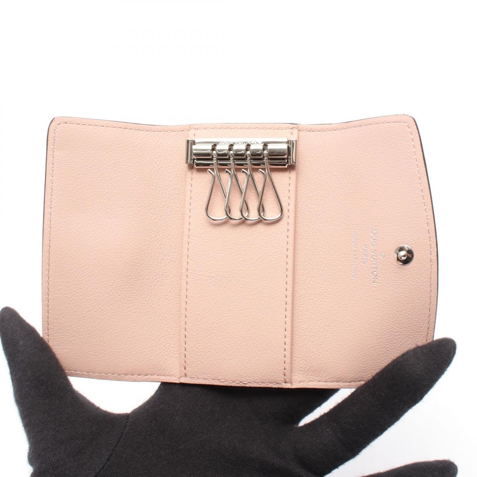  ルイ ヴィトン LOUIS VUITTON キーケース ミュルティクレ4 M 82760 マグノリア レザー レディース A キーケース 小物