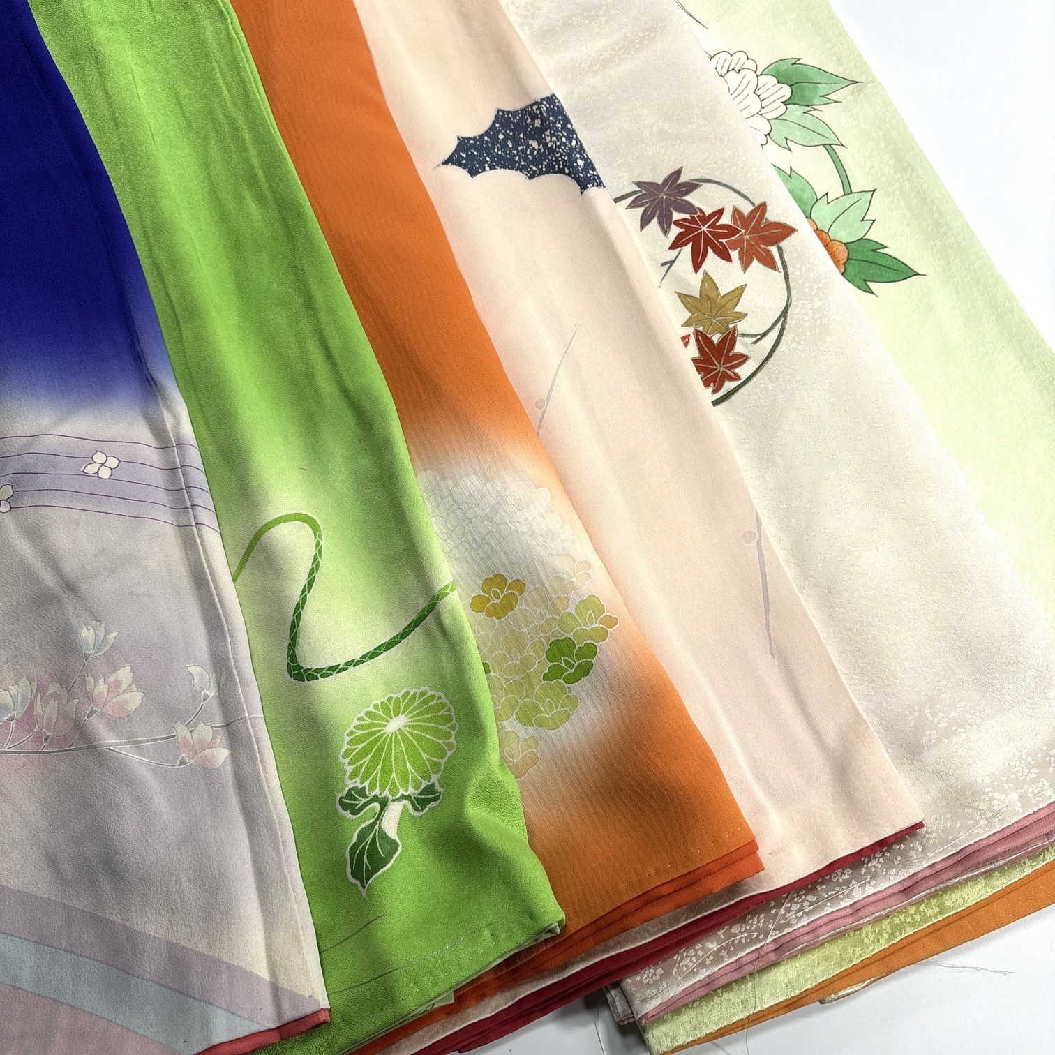 付け下げ 6枚 正絹 着物まとめ売り 同梱購入歓迎 リメイク用 着付け