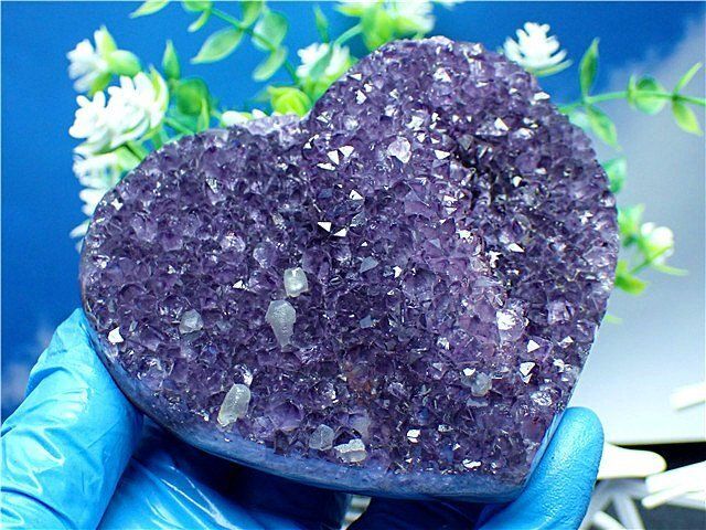 AAA級家庭円満◇天然アメジスト原石クラスターB89G3/167G19C - メルカリ