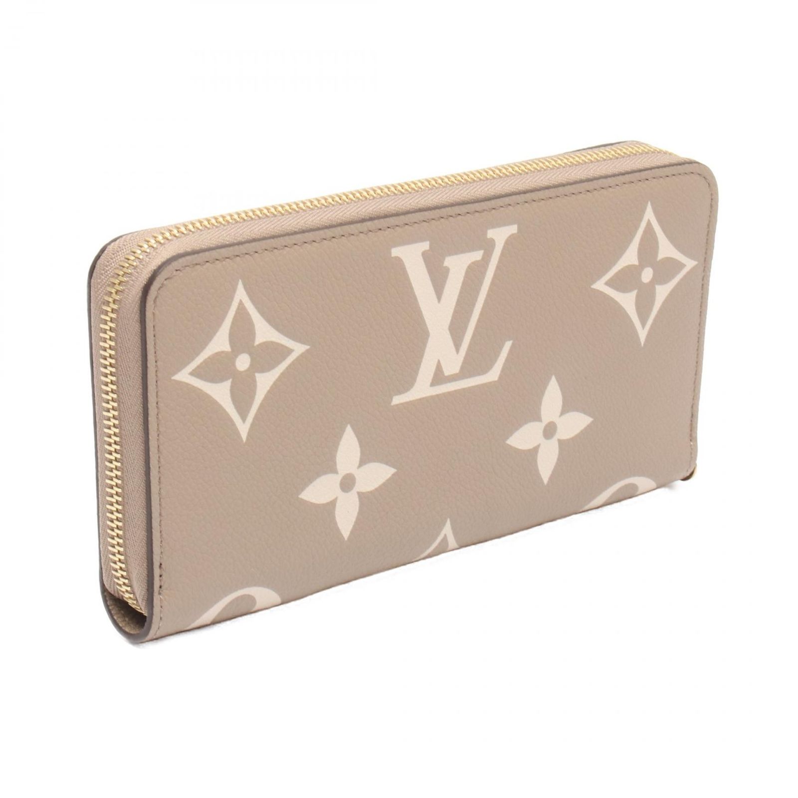 ルイ ヴィトン LOUIS VUITTON ラウンド長財布 ジッピーウォレット バイカラー M 69794 トゥルトレール|クレーム レザー ジッピー ウォレット レディース A