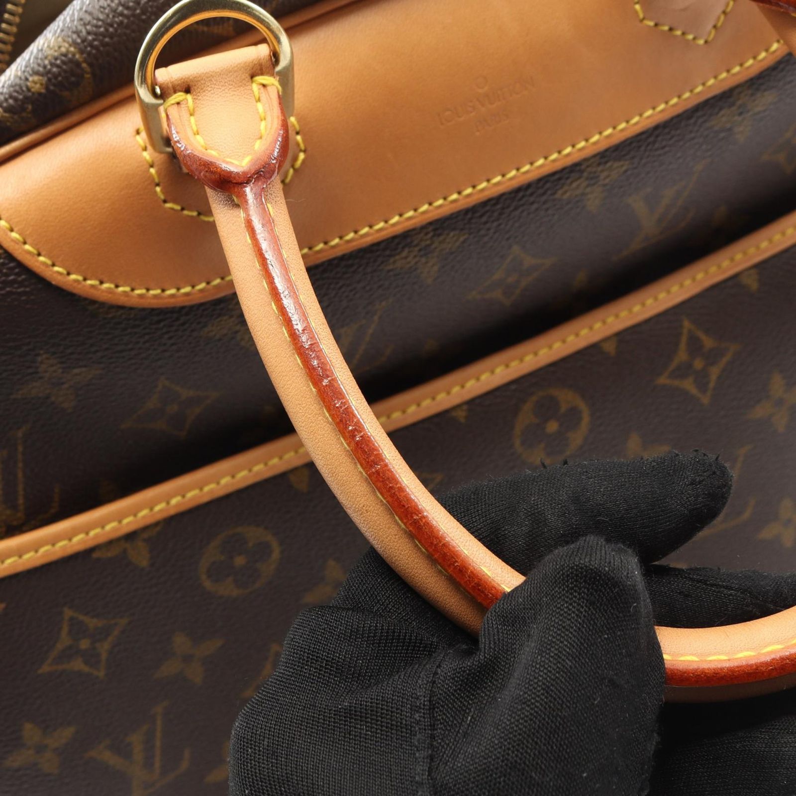 ルイ・ヴィトン LOUIS VUITTON ハンドバッグ ドーヴィル ボーリング