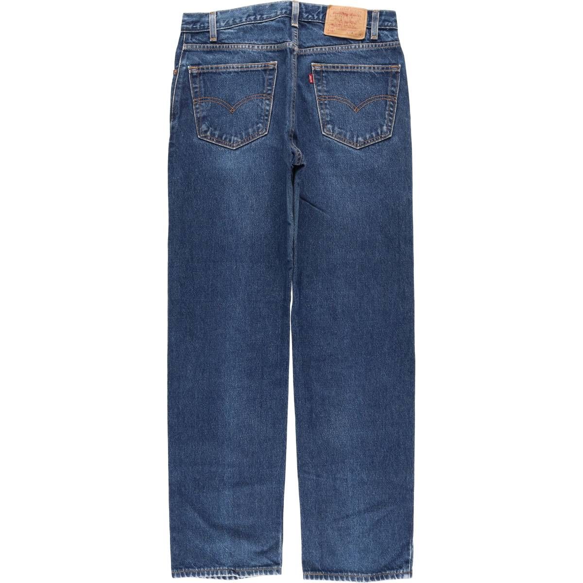 古着 00年代 リーバイス Levi s 505 REGULAR FIT LEG テーパードデニムパンツ メンズw 34相当|eaa 480394