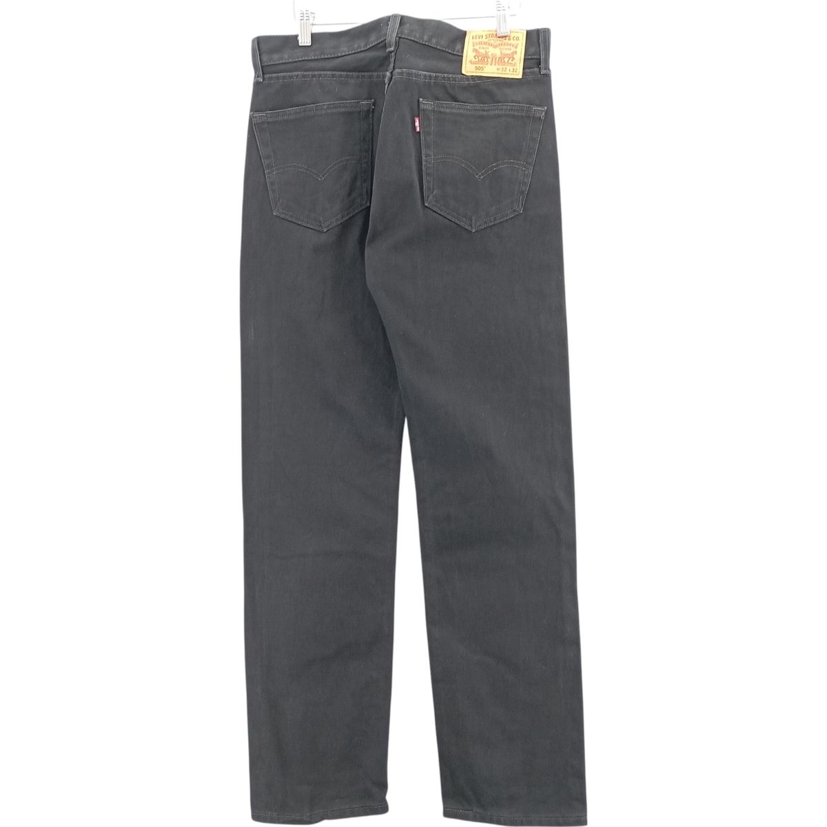 古着 リーバイス Levi s 505 ブラックデニム テーパードデニムパンツ メンズw 33相当 eaa 419400