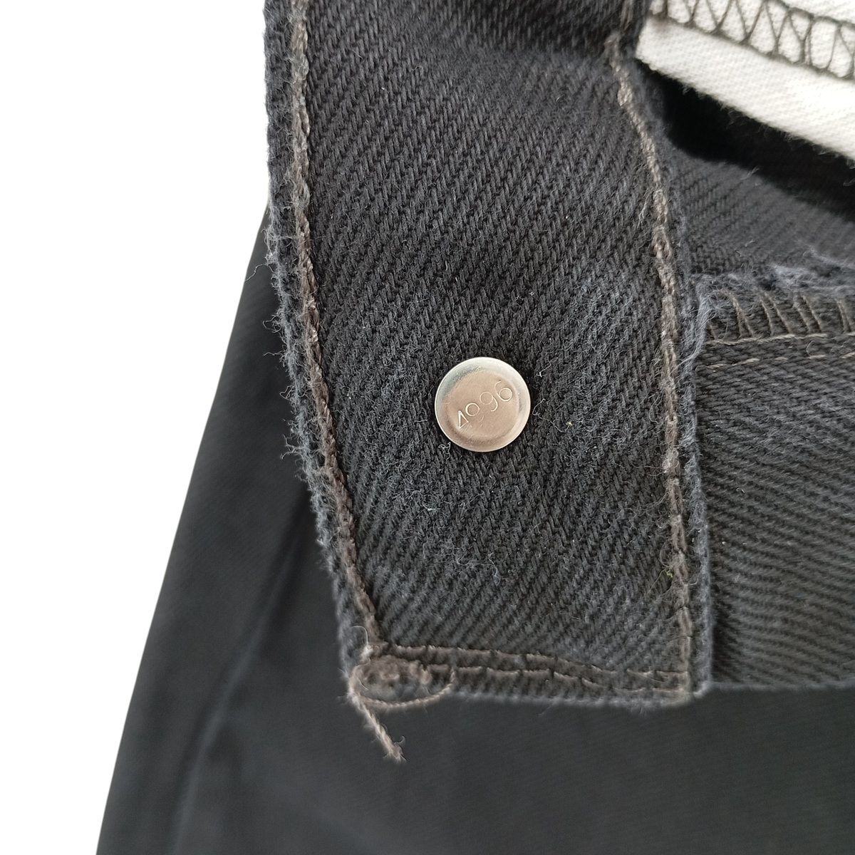 テーパードデニムパンツ メンズw