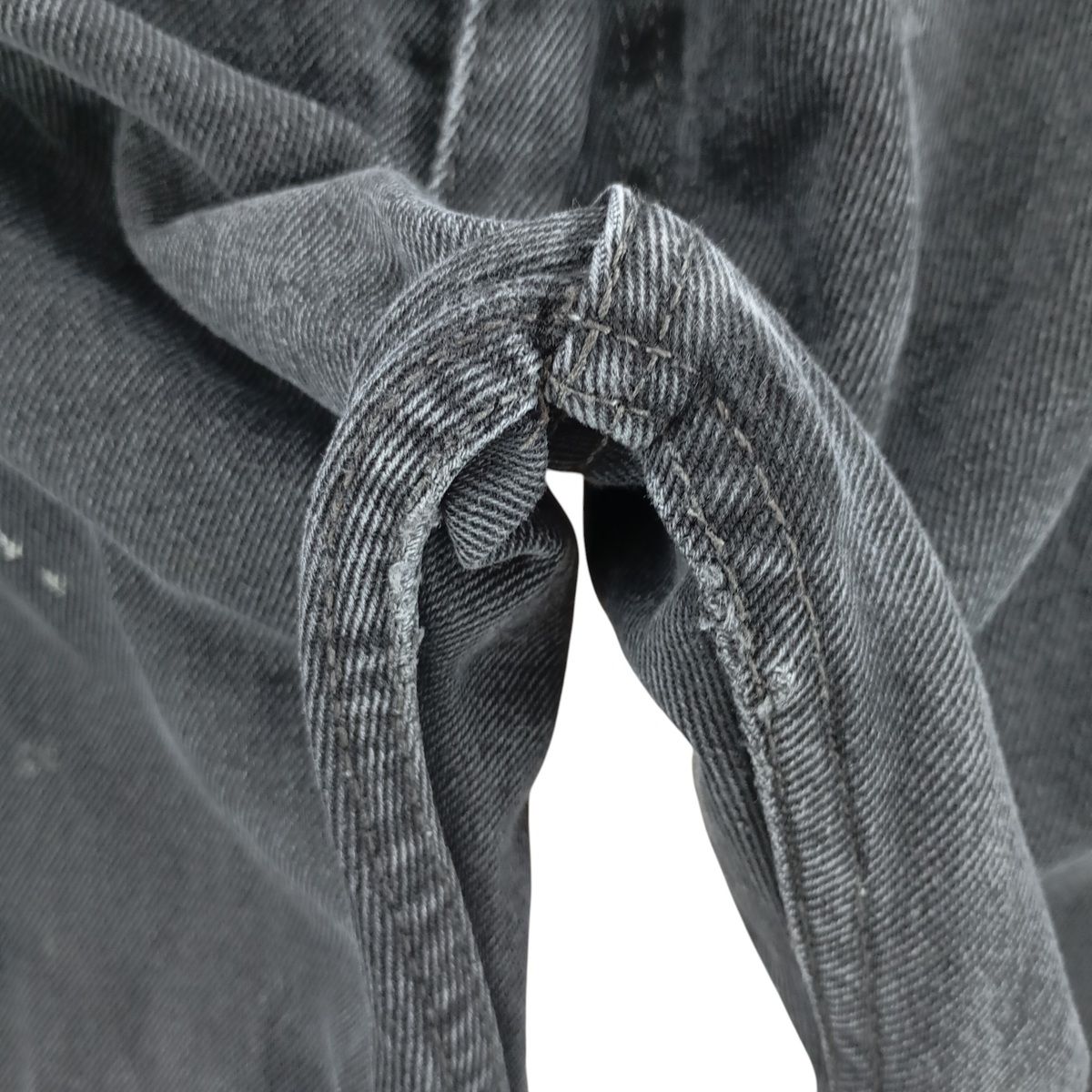 テーパードデニムパンツ メンズw