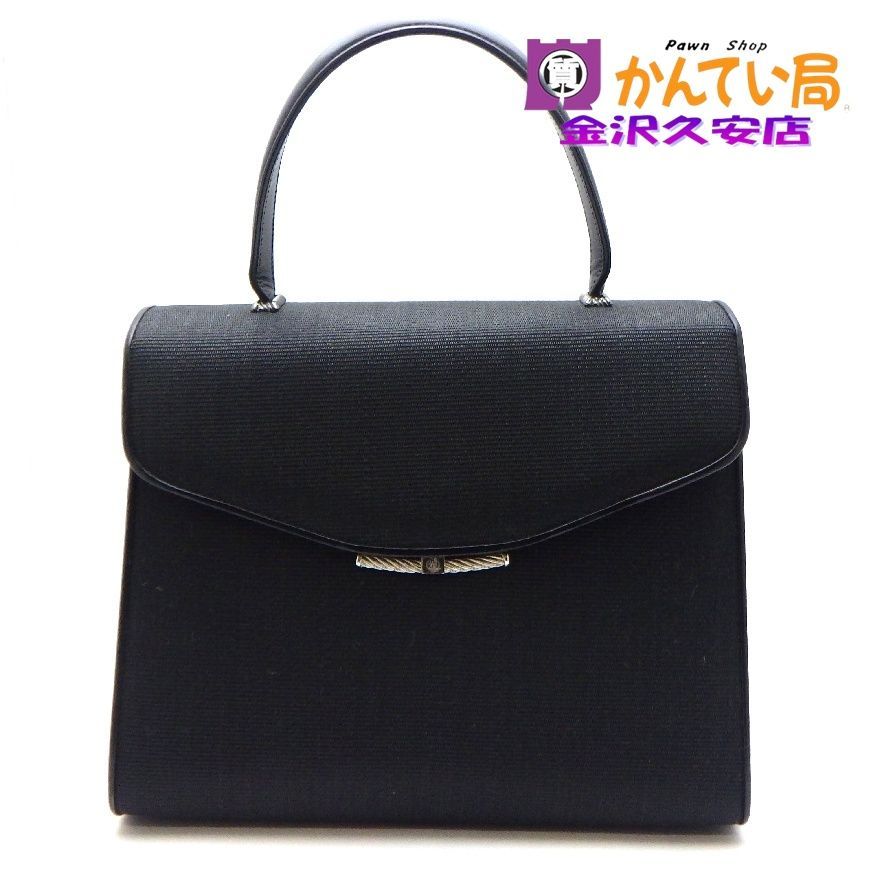 桂由美 YUMI KATSURA 冠婚葬祭 2 wayハンドバッグ ショルダー レザー ホースヘア ブラック 黒 フォーマル 卒業式 入学式 A 26-38