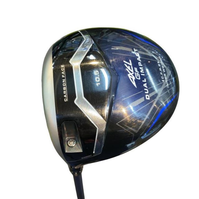 つるや AXEL GF 10.5° レフティ ドライバー DR VANQUISH フレックスS メンズ 男性用 左利き 左用 Cランク ゴルフクラブ