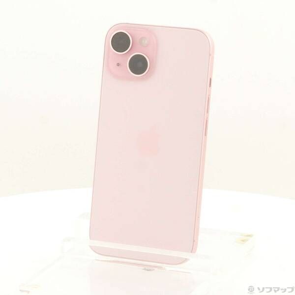 〔 品〕 iPhone 15 256 GB ピンク MTMP 3 J A SIMフリー 344