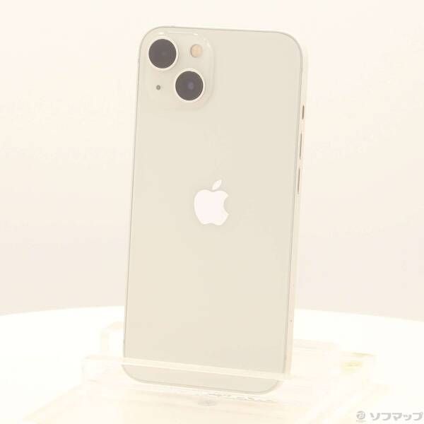 〔 品〕 iPhone 13 128 GB スターライト MLND 3 J A SIMフリー 348