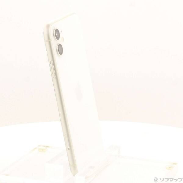  〔 品〕 iPhone 11 64 GB ホワイト MWLU 2 J A SIMフリー 348 スマートフォン本体 スマートフォン 携帯電話