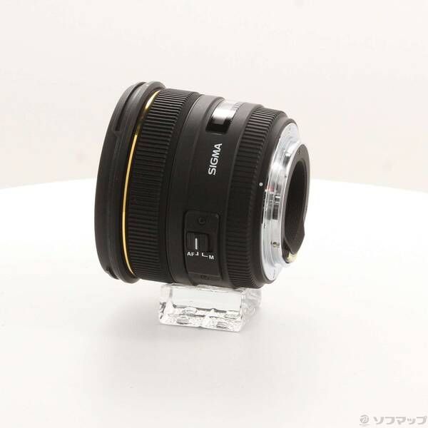 〔 品〕 SIGMA 50 mm F 1.4 EX DG HSM Canon用 レンズ 348