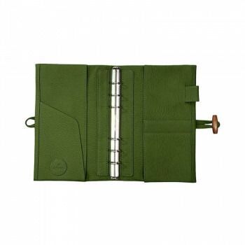 ASHFORD アシュフォード 抹茶 BIBLE 15 mm トグル留め 深緑 7305 055